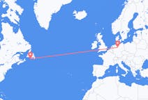 Flyrejser fra Saint-Pierre, Saint Pierre og Miquelon til Hannover, Tyskland