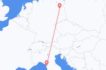 Flyrejser fra Pisa til Berlin