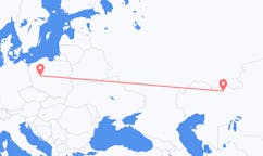 Flights from Aktobe to Poznan