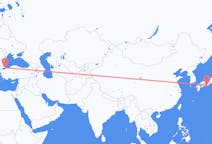 Flyrejser fra Shirahama, Japan til Istanbul, Tyrkiet