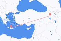 Flyreiser fra Ağrı, Tyrkia til Iraklio, Hellas
