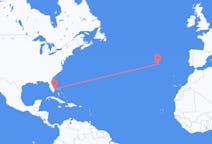 Flights from West Palm Beach, the United States to Ponta Delgada, Portugal