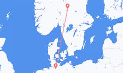 Flights from Hamburg, Germany to Rörbäcksnäs, Sweden
