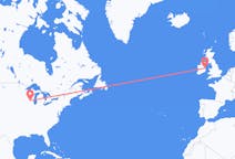 Flyg från Madison, USA till Dublin, Irland