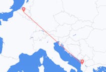 Flyrejser fra Region Bruxelles, Belgien til Tirana, Albanien