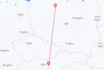 Flyg från Bratislava, Slovakien till Bydgoszcz, Polen