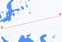 Flights from Tyumen, Russia to Karlovy Vary, Czechia