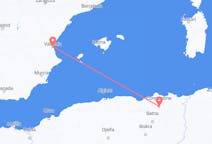Flights from Constantine, Algeria to Valencia, Spain