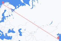 Flights from Wuxi, China to Tromsø, Norway