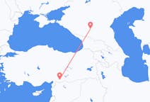 Flyg från Mineralnye Vody, Ryssland till Gaziantep, Turkiet