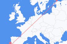 Flyg från Lissabon till Tallinn