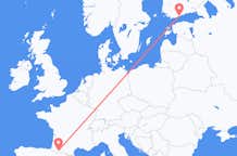 Flights from Lourdes to Helsinki
