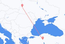 出发地 乌克兰利沃夫目的地 土耳其安卡拉的航班