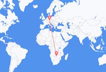 Flyrejser fra Victoria Falls, Zimbabwe til Nürnberg, Tyskland