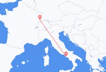 Flyreiser fra Mulhouse, til Napoli