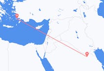 出发地 沙特阿拉伯出发地 阿勒吉蘇馬目的地 希腊科斯岛的航班