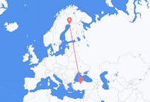 เที่ยวบิน จาก อังการา, ตุรกี ไปยัง เคมี่, ฟินแลนด์