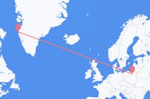 Flights from Szymany, Szczytno County, Poland to Sisimiut, Greenland