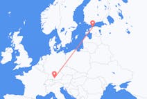 Vluchten van Memmingen naar Tallinn