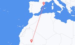 Flights from Nema to Barcelona