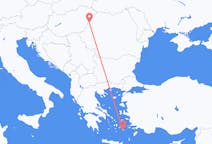 Fly fra Oradea til Astypalaia