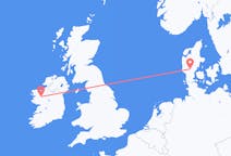 Flyrejser fra Knock, Mayo amt, Irland til Billund, Danmark