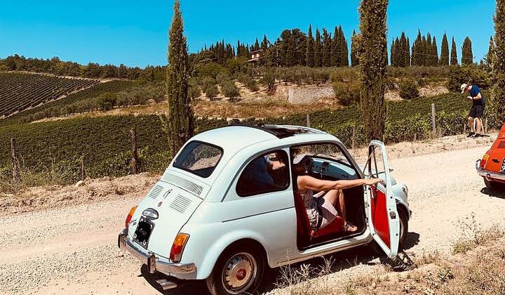 Vintage Fiat 500 Rental for One Day in Lucca