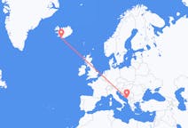 Flights from Vestmannaeyjar, Iceland to Tivat, Montenegro