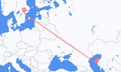 哈萨克斯坦出发地 阿克套飞往哈萨克斯坦目的地 诺尔雪平的航班