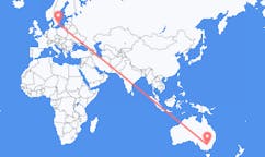 出发地 澳大利亚纳兰德拉目的地 瑞典卡尔马的航班