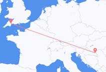 Flights from Osijek, Croatia to Exeter, the United Kingdom