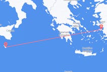 Flyrejser fra Samos til Malta