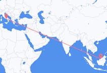 Flyg från Bintulu, Malaysia till Neapel, Italien