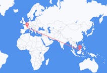 Flights from Limbang, Malaysia to Lyon, France
