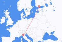Flights from Pisa to Tallinn