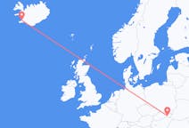 Loty z Koszyce, Słowacja do Reykjavik, Islandia
