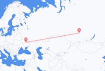 Fly fra Kharkiv til Krasnojarsk