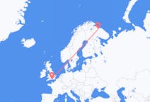 Flights from Murmansk, Russia to Southampton, the United Kingdom