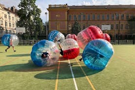 Private Bubble Football Activity in Prague