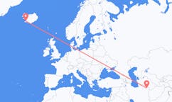 Flyreiser fra Mashhad, Iran til Reykjavík, Island