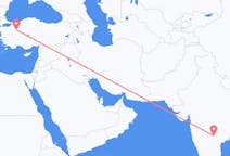 Flyg från Hyderabad till Eskişehir