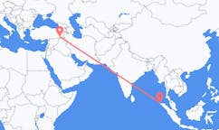 Flights from Banda Aceh to Şırnak