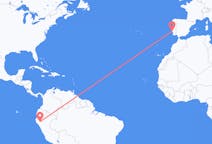 Flyrejser fra Jaen (Peru), Peru til Lissabon, Portugal