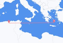 Flyreiser fra Sétif, Algerie til Santorini, Hellas