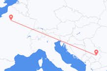 Flyrejser fra Paris til byen Niš