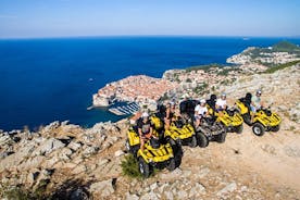 Excursión de aventura de 3 horas en Dubrovnik divertida y emocionante en ATV/Quad Safari