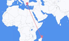 Flyrejser fra Maroantsetra, Madagaskar til Paros, Grækenland
