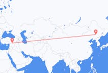 Flyg från Changchun, Kina till Sanliurfa, Turkiet
