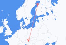 Flüge von Kokkola, Finnland nach Graz, Österreich