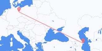 出发地 阿塞拜疆目的地 德国的航班